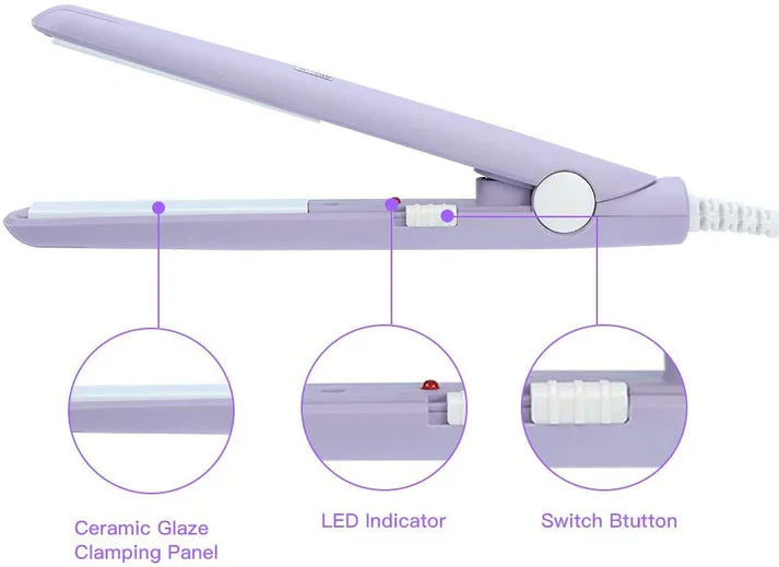 Mini Hair Straightener, Travel Size