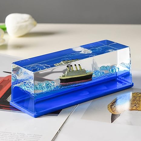Titanic Table Cruise Ship With Ice Block