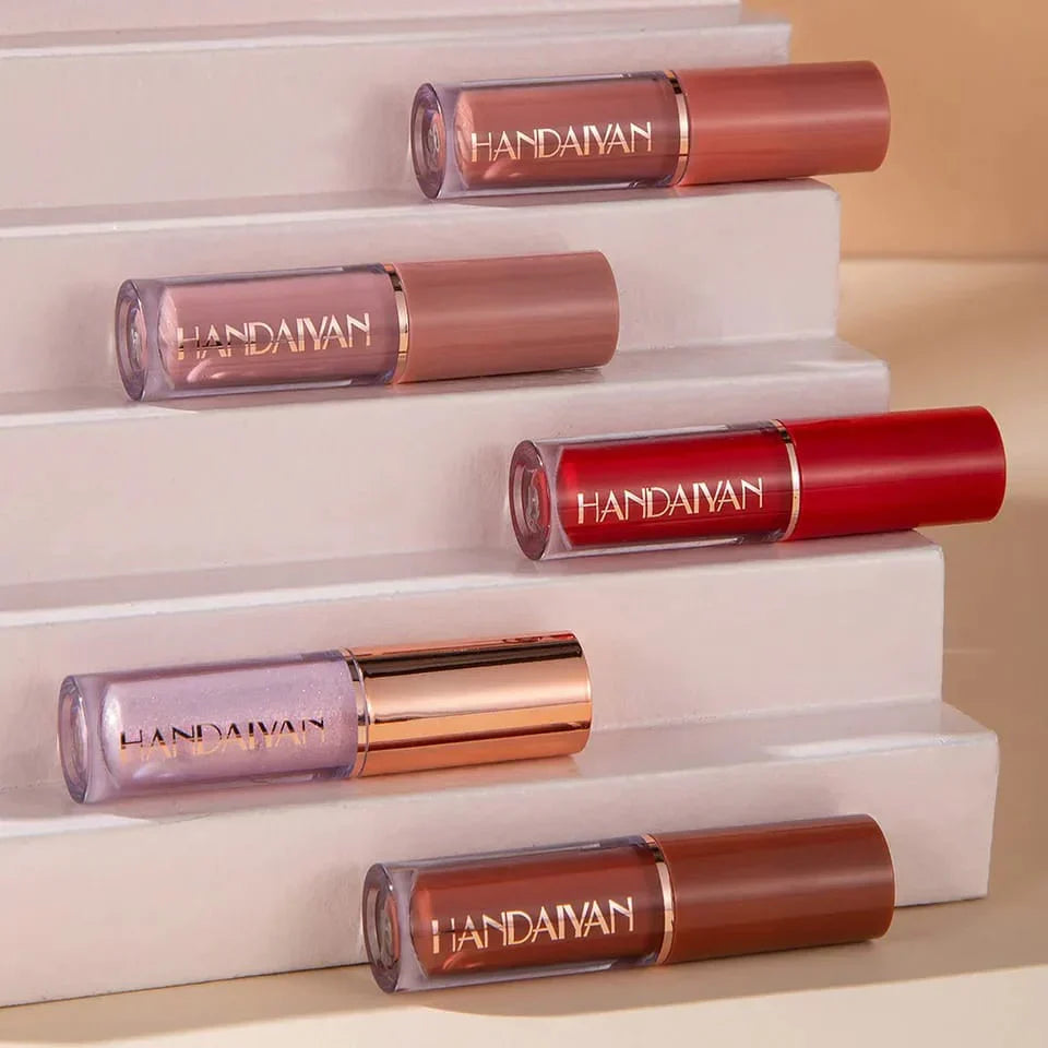 12-Piece Handaiyan Lip Gloss & Matte Lipstick Set