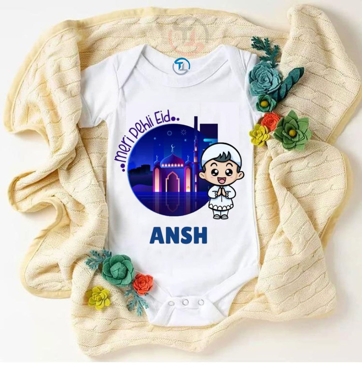 Baby Rompers – Personalized Prints